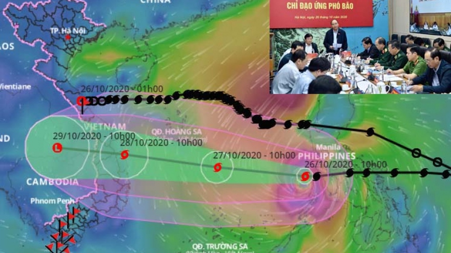 Vietnam braces for impact of powerful Typhoon Molave